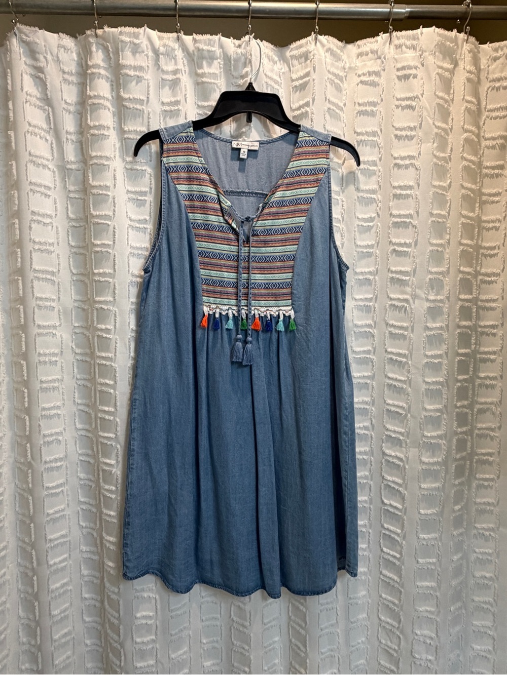 Neiman Marcus Chambray Dress